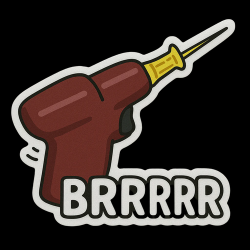 IO GO BRRRR Sticker