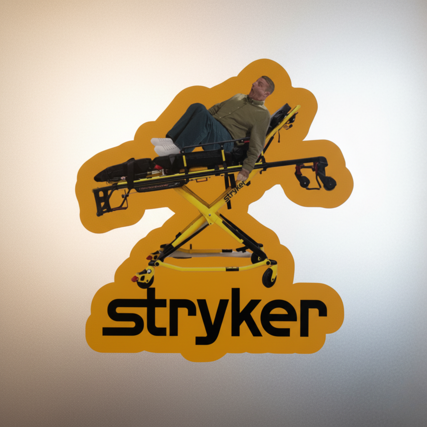 Stretcher Sticker