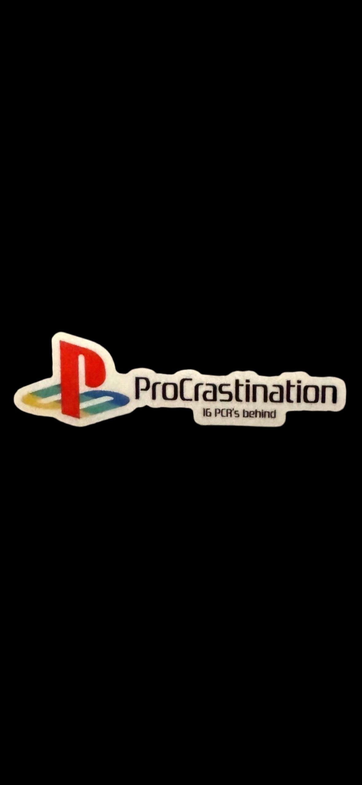 Procrastination Station Sticker