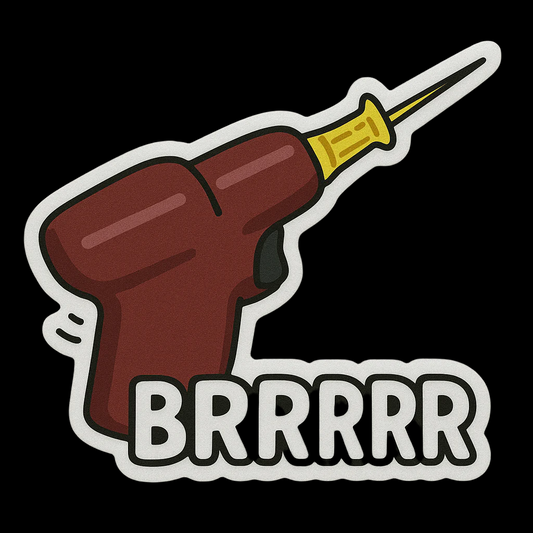 IO GO BRRRR Sticker
