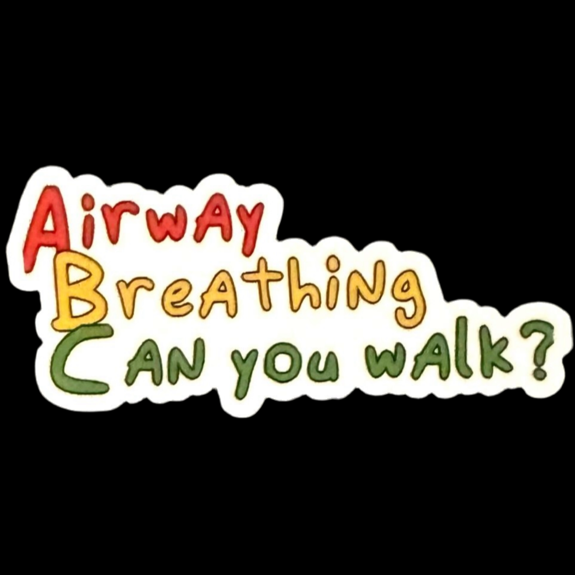 ABC's Sticker - Premium Vinyl