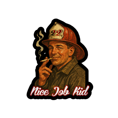 Nice Job Kid Sticker