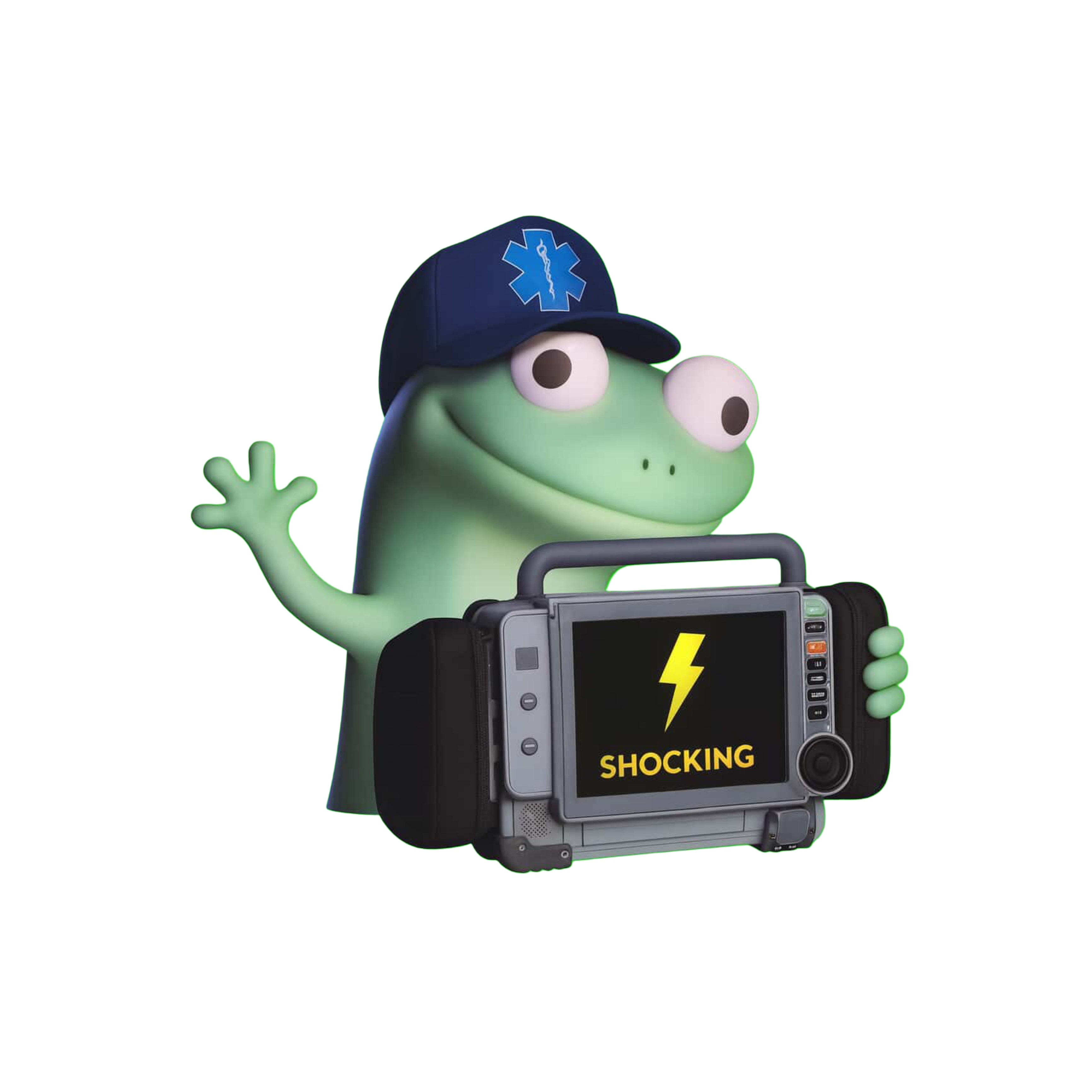 Shock Shock Shock Sticker