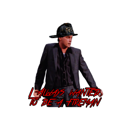 Henry The Fireman Sticker