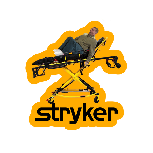 AHHHHHH Stretcher Sticker