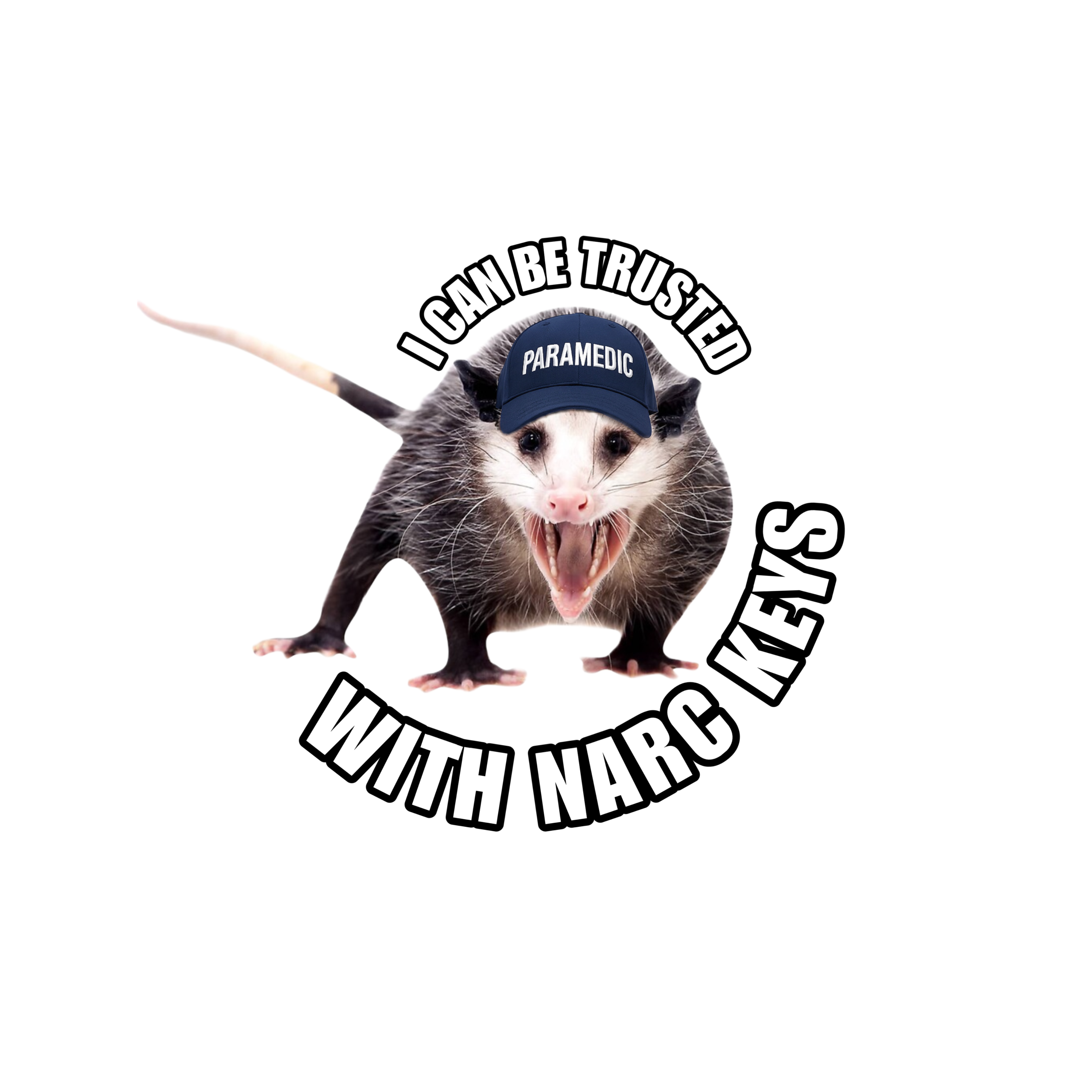 I CAN BE TRUSTED Sticker