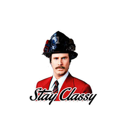 Stay Classy Sticker
