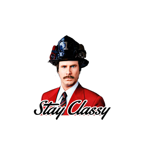Stay Classy Sticker