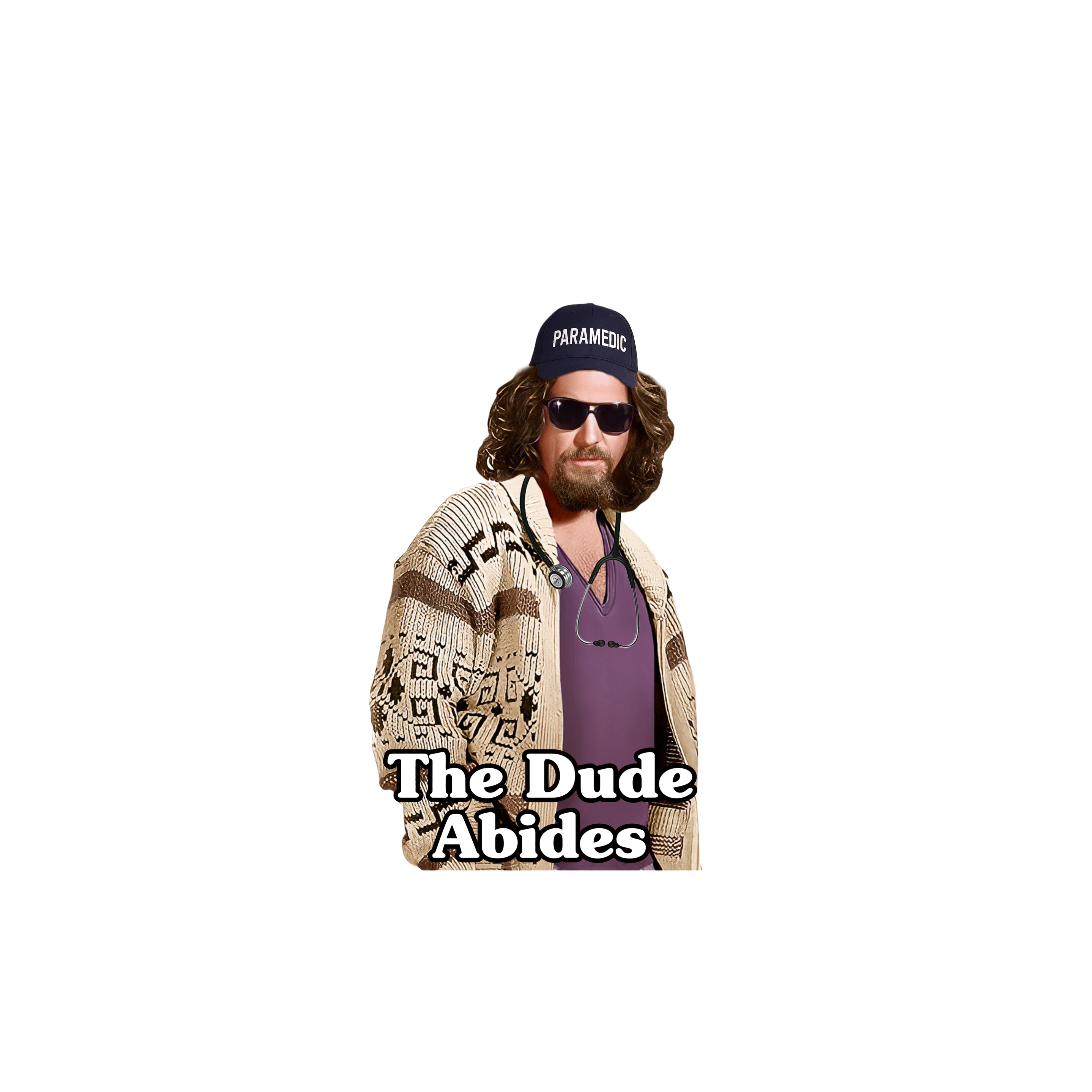 The Dude Sticker