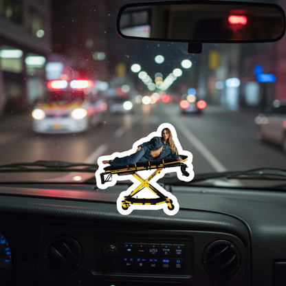 Sydney And The Rack Sticker