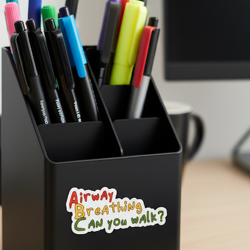 ABC's Sticker - Premium Vinyl